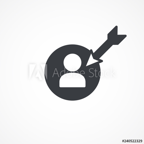 500x500 Headhunting, User Icon Recruitment, Resume Search Vector Icon