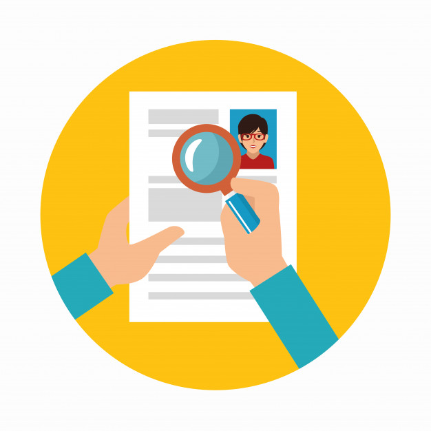 626x626 Recruitment Process Concept Icon Vector Illustration Design Vector