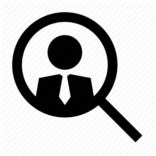 512x512 Business, Employee, Hiring, Job, Recruitment, Search Icon