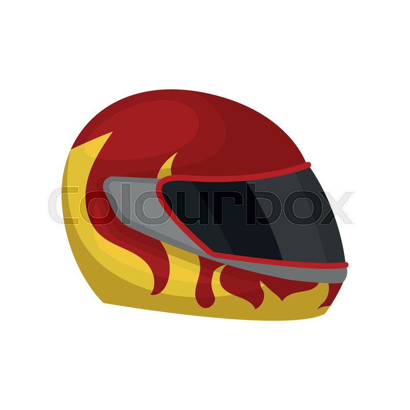 Icon Red Visor
