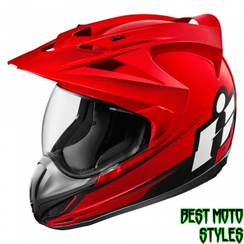 350x350 Icon Variant Double Stack Full Face Helmet Motorcycle Racing