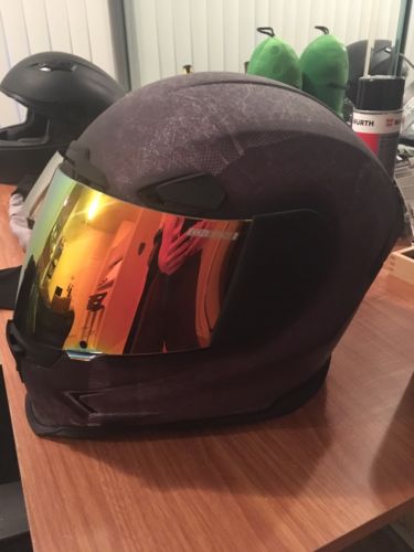 375x500 Icon Optics Fog Rst Red Face Shield For Airmada Airframe Pro