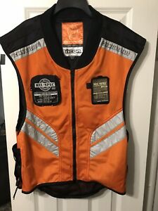 225x300 Icon Mesh Reflective Vest Military Spec Motorcycle Riding Orange