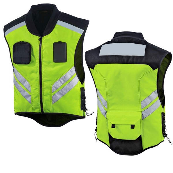 600x600 Icon Embroidery Reflector Clothes Reflective Vest Bike Vest