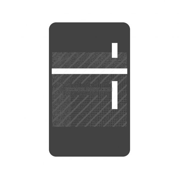 600x600 Refrigerator Glyph Icon