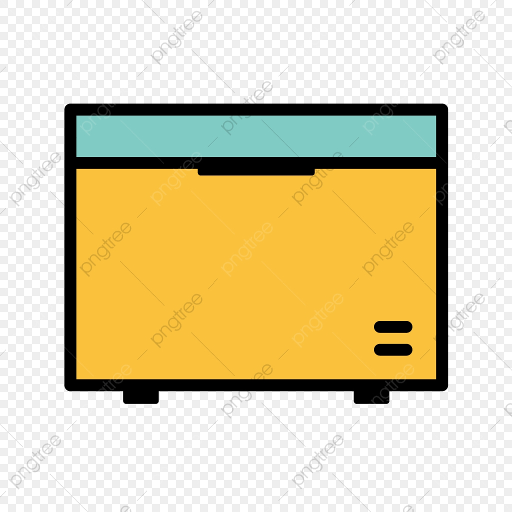 1024x1024 Vector Deep Freezer Icon, Fridge, Deep Freezer, Refrigerator Icon