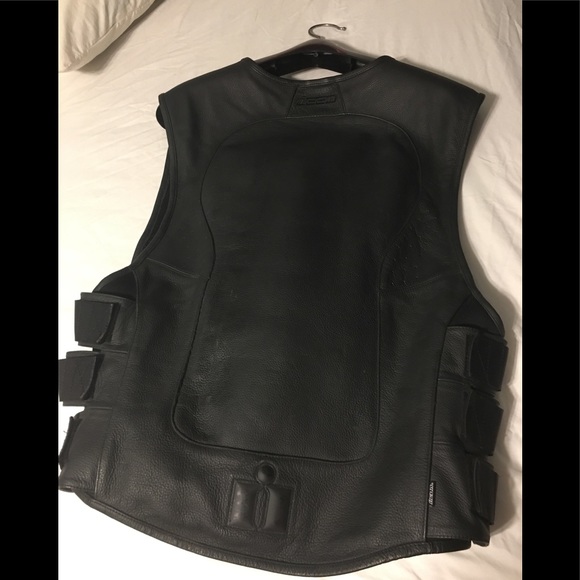 580x580 Icon Jackets Coats Regulator Black Leather Vest Poshmark