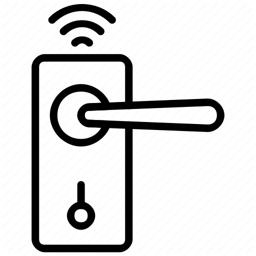 512x512 Access, Door, Lock, Network, Remote, Wifi Icon