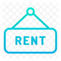 256x256 Rent Icon Of Gradient Style