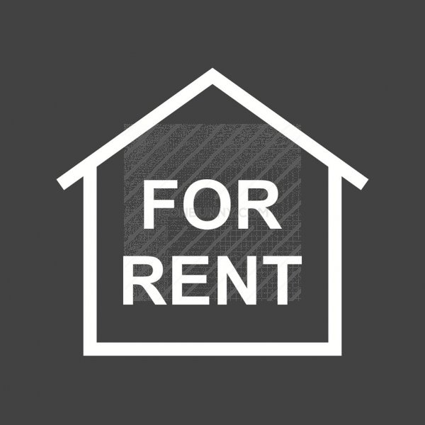 600x600 For Rent House Line Inverted Icon