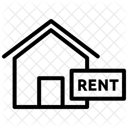 256x256 Rent Icon Of Line Style