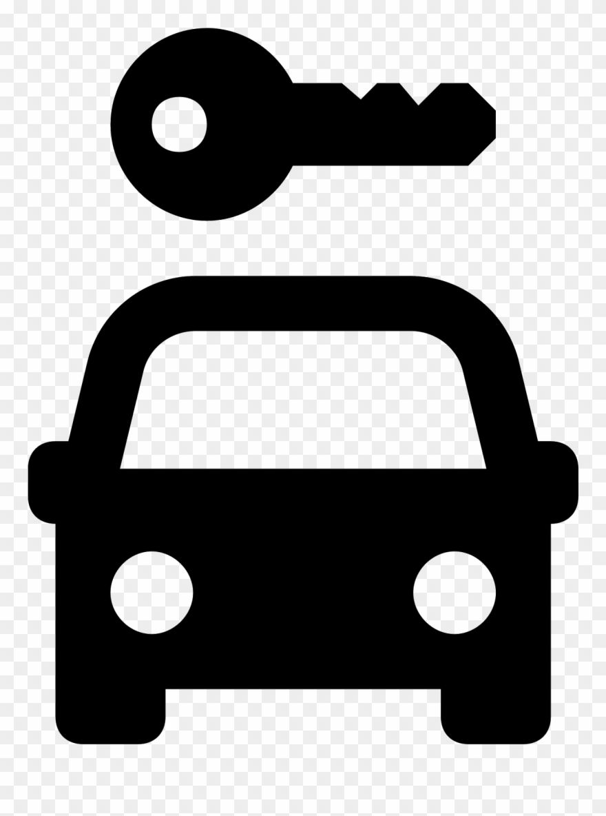880x1184 Car Rental Icon Clipart