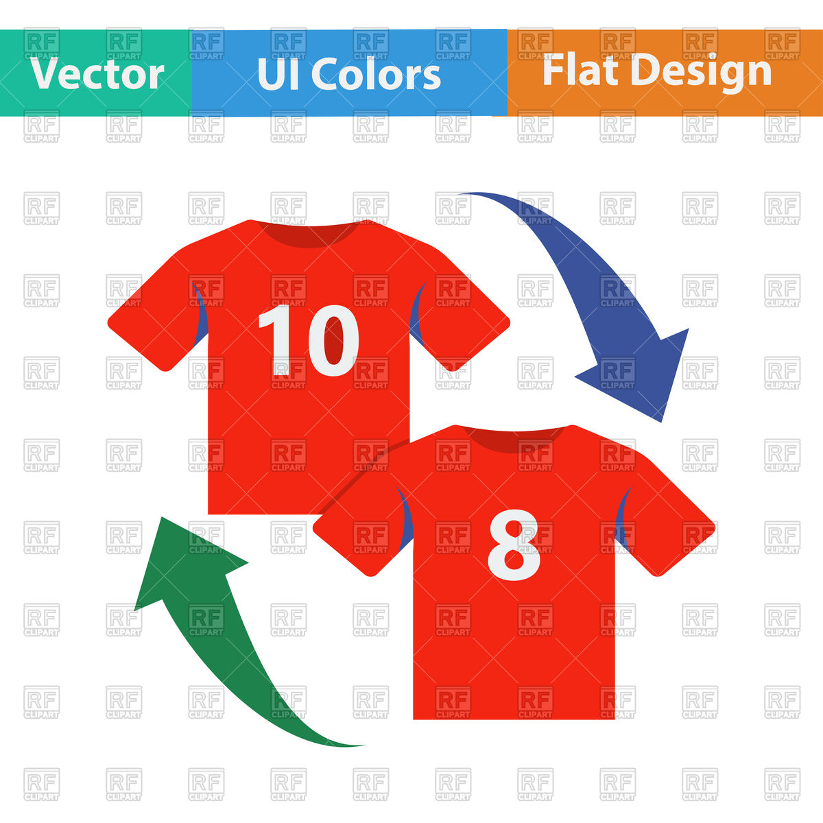 1200x1200 Flat Design Icon Of Soccer Replace Vector Image Of Icons