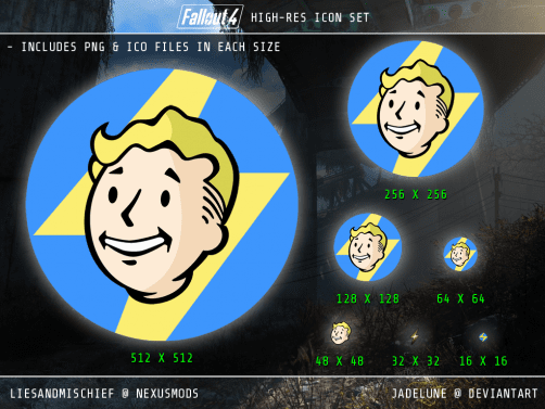 502x377 Fallout High Res Icon Set