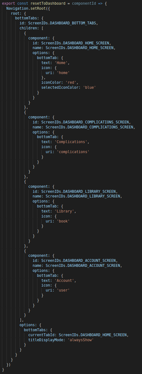 456x1197 Bottomtabs With Custom Tab Icons