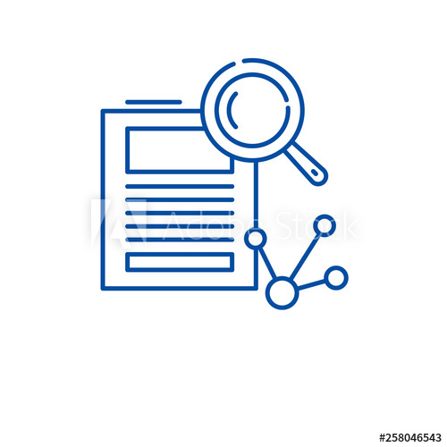 500x500 Research And Development Line Concept Icon Research