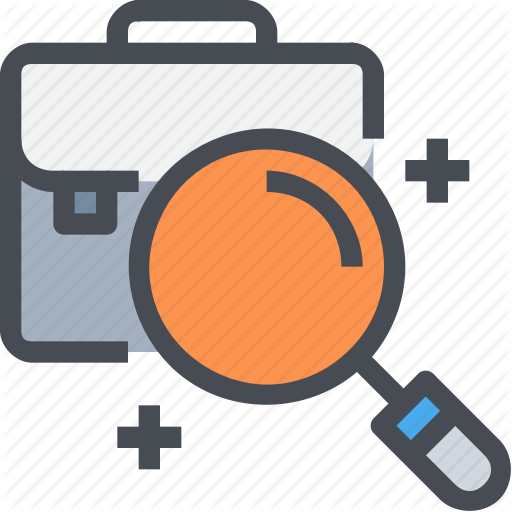 512x512 Business, Career, Find, Job, Management, Research, Search Icon