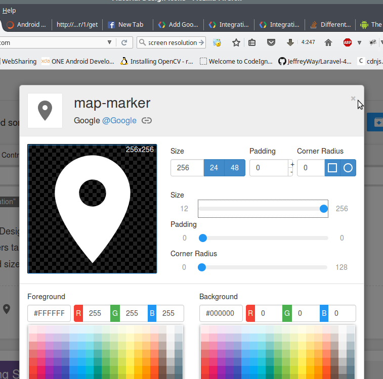 757x750 Different Icons Size For Different Resolutions On Android