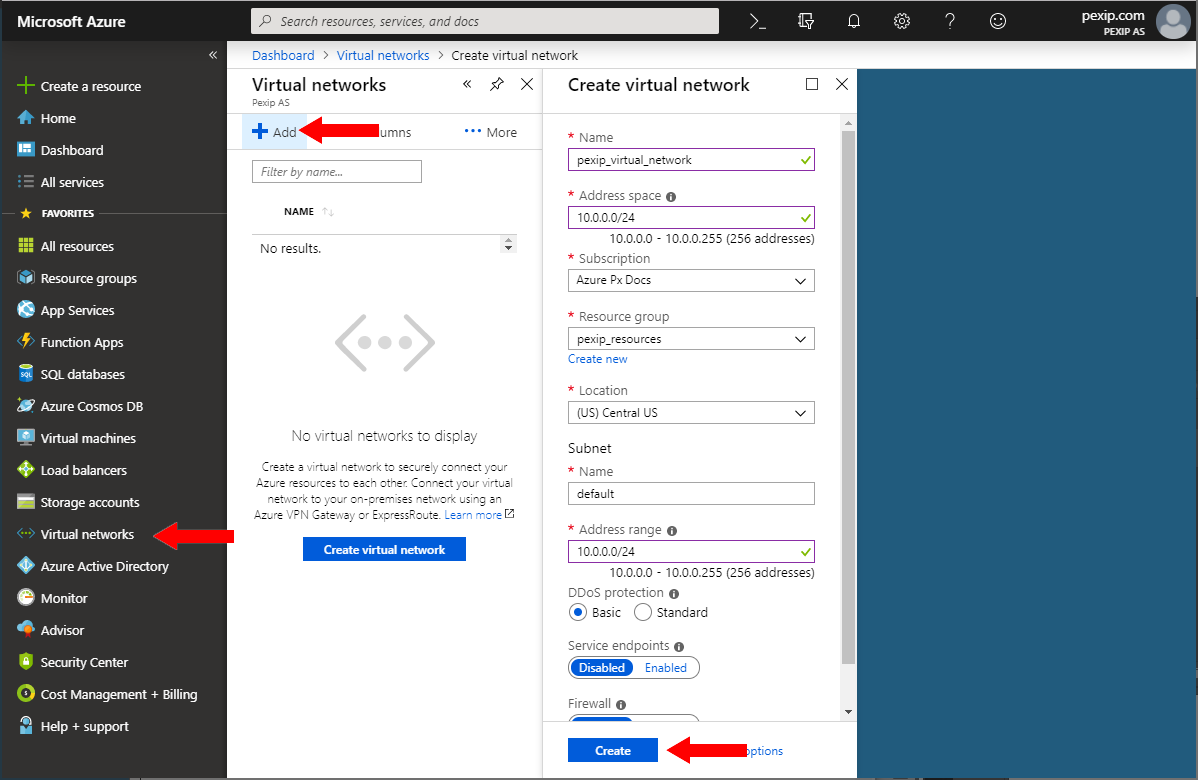 1198x780 Preparing Your Azure Environment Pexip Infinity Docs
