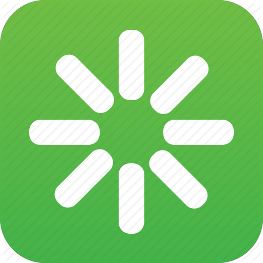 512x512 Green Restart Icon