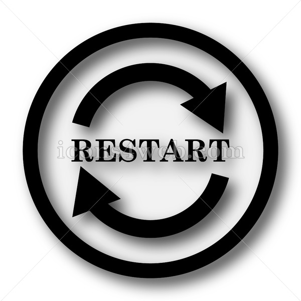 600x600 Restart Simple Icon Restart Simple Button