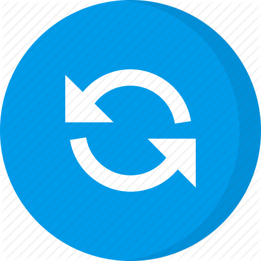 Reload button. Значок перезапуска синий. Рестарт PNG Blue. Flat restart. Blue restart icon.