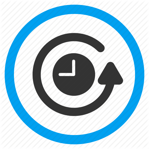 512x512 Clock, History, Refund, Restoration, Restore, Rework, Time Icon