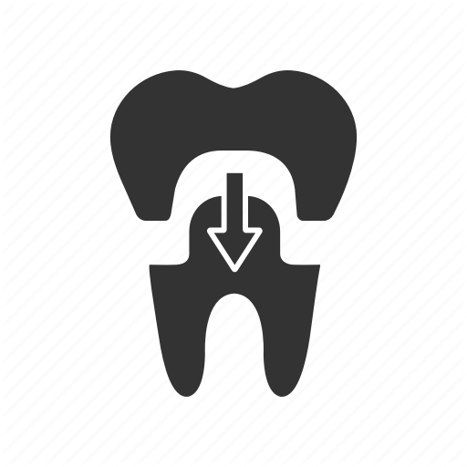 512x512 Crown, Dental, Dentistry, Fake, Prosthesis, Restoration, Tooth Icon
