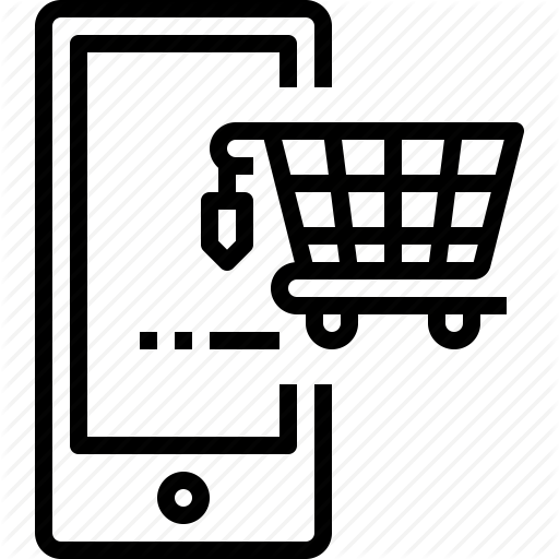 512x512 Mobile, Online, Phone, Retail, Shopping, Smart Icon