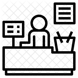 256x256 Retail Icon Of Line Style