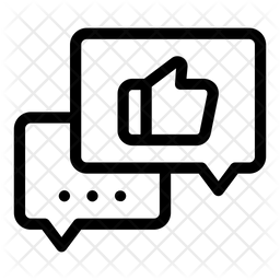 256x256 Good Review Icon Of Line Style