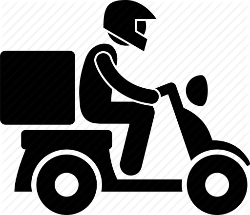 Delivery, Motorbike, Motorcycle, Rider, Shipping Icon 512x441 Delivery, Motorbike, Motorcycle, Rider, Shipping Icon