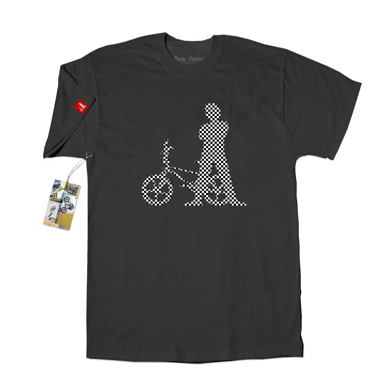 Rider Icon Checkered T Shirt 1280x1280 Rider Icon Checkered T Shirt