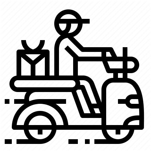 Bike, Delivery, Rider, Scooter Icon 512x512 Bike, Delivery, Rider, Scooter Icon