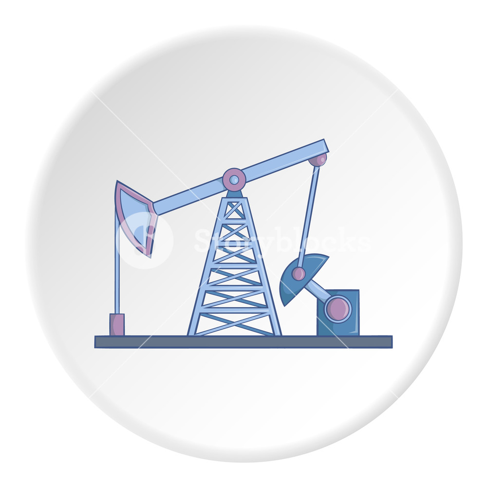 1000x1000 Oil Rig Icon Cartoon Illustration Of Oil Rig Vector Icon For Web