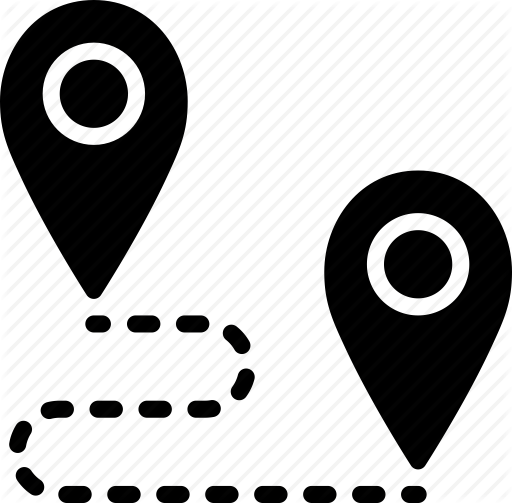 512x503 Map, Navigation, Pin, Roadmap Icon