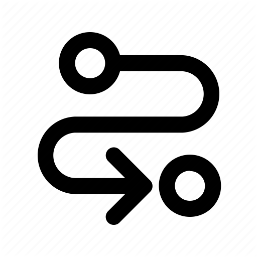 512x512 Direction, Find, Place, Road, Roadmap, Route, Way Icon