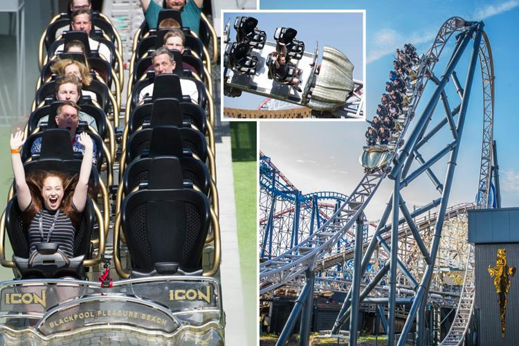 750x500 Icon Rollercoaster Opens In Blackpool We Try Out The Uk's First