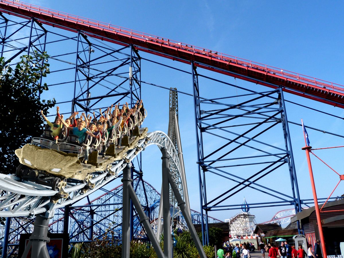 1200x900 Video Of Blackpool Pleasure Beach's Icon Rollercoaster Offers