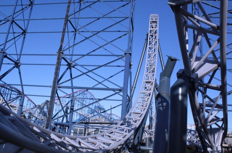 960x631 Watch Blackpool Test Runs New Icon Rollercoaster For First Time