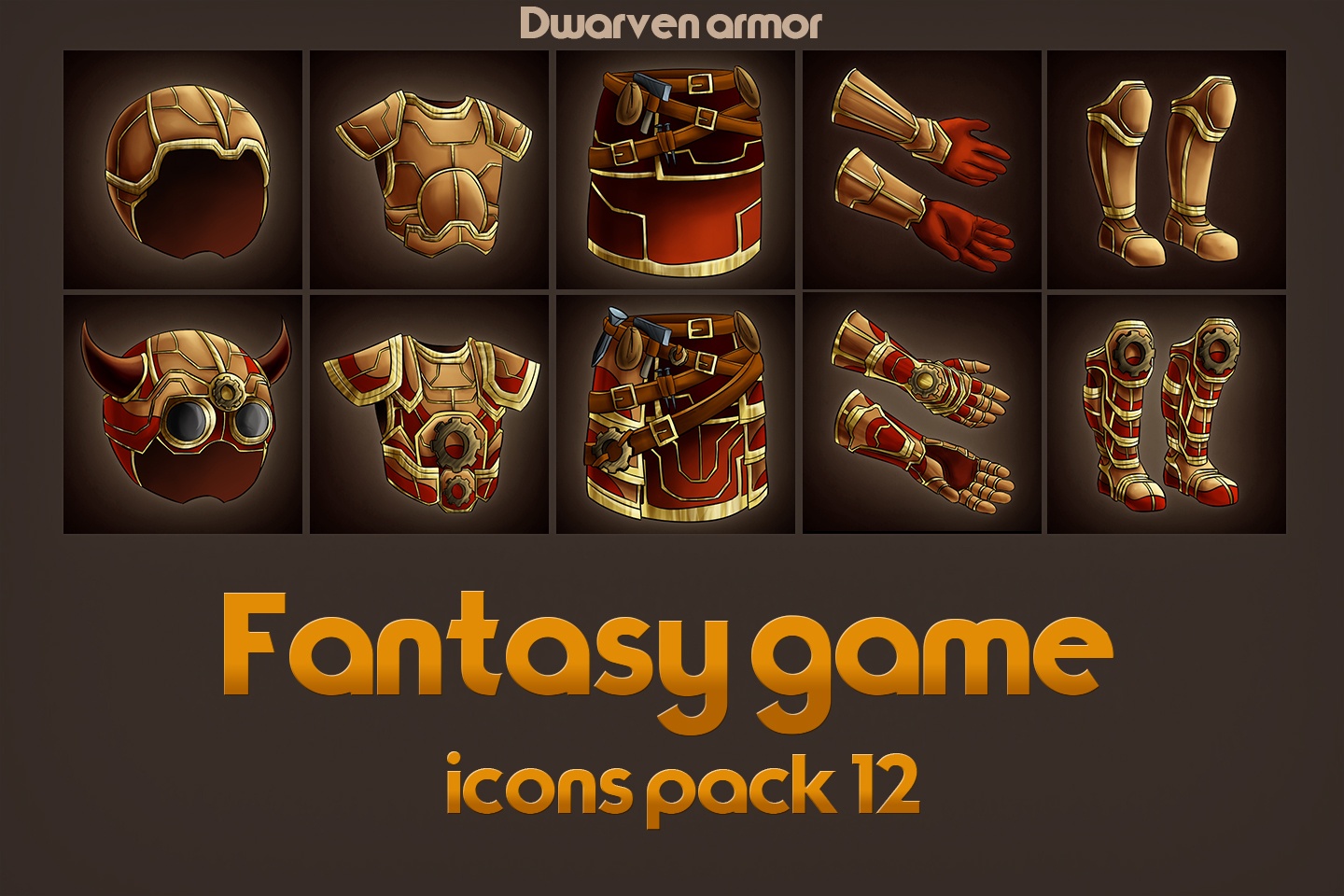 Game Icons Of Fantasy Dwarven Armor Pack 1440x960 Game Icons Of Fantasy Dwarven Armor Pack