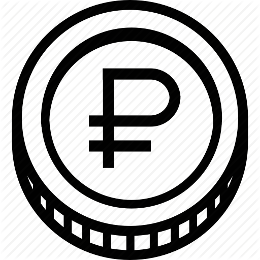 512x512 Coin, Currency, Money, Rubl, Rur, Rus, Russia Icon