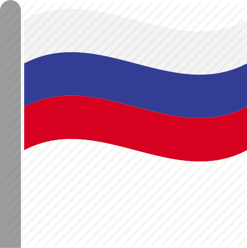 510x512 Country, Flag, Pole, Rus, Russia, Russian, Waving Icon