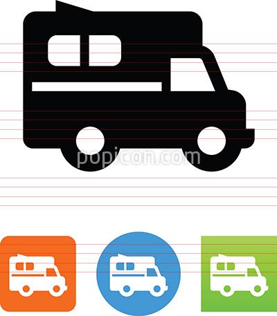 400x457 Rv Motorhome Icon