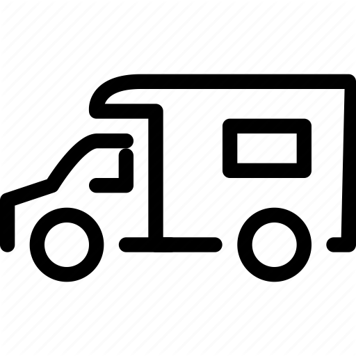 512x512 Rv, Transport, Truck, Van, Vehicle Icon