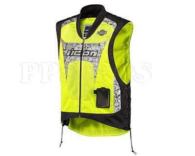 400x320 Pit Power Sports Icon Interceptor Reflective Vest Pitpower
