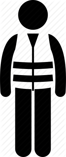 216x512 Construction, Jacket, Safety, Vest, Wear Icon