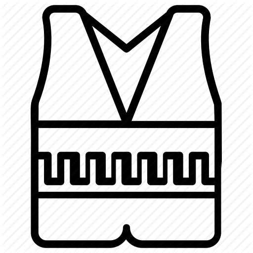 512x512 Construction Safety Vest, Protective Clothes, Safety Vest