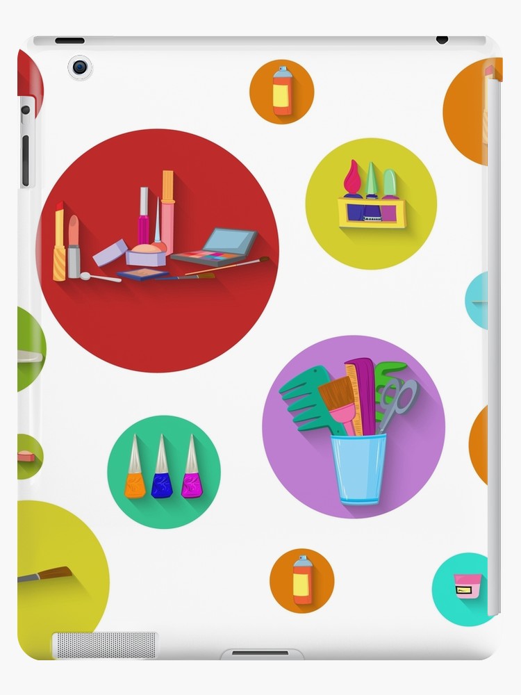 750x1000 Flat Design Beauty Salon Spa Flat Design Spa Round Icon Set