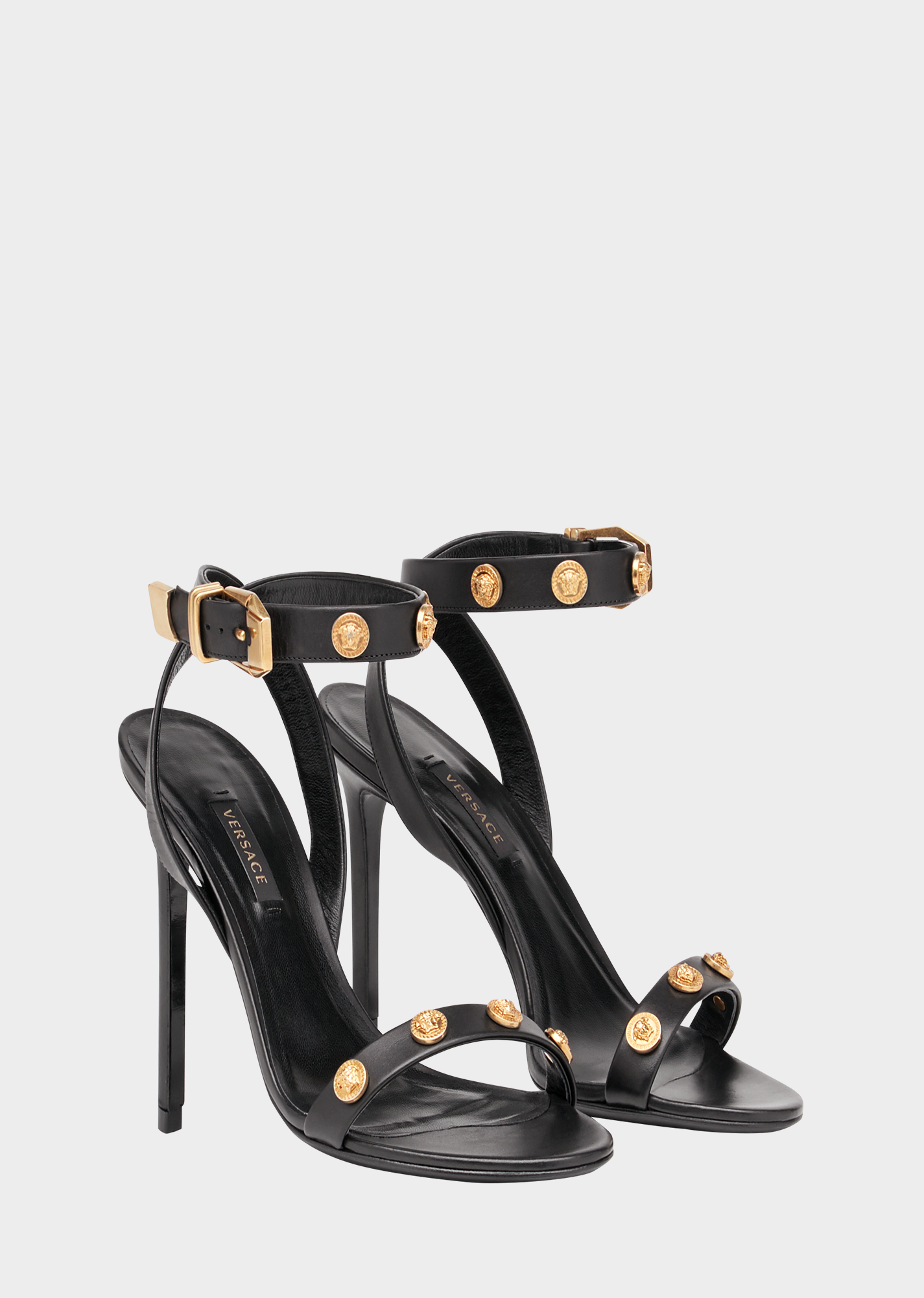 1425x2000 Versace Medusa Stud Icon Sandals For Women Online Store Eu